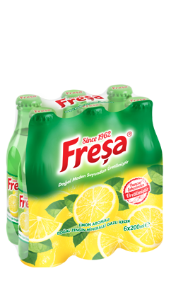 Freşa Limon Aromalı Maden Suyu - 24 lü