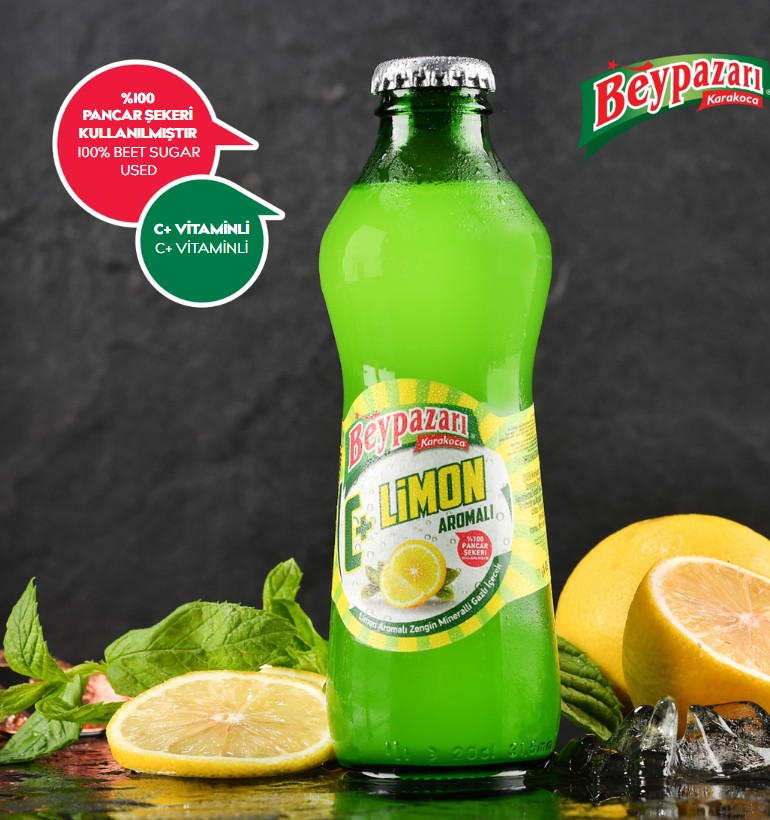 Beypazarı C+ Limon Aromalı Maden Suyu - 24 lü