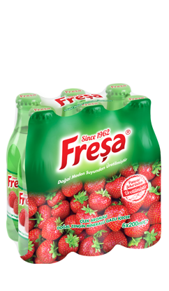 Freşa Çilek Aromalı Maden Suyu - 24 lü